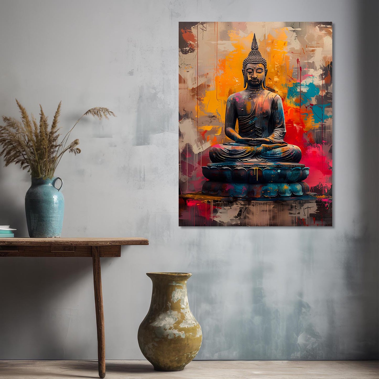 Buddha Canvas Art Print: Divine Serenity for Every Space