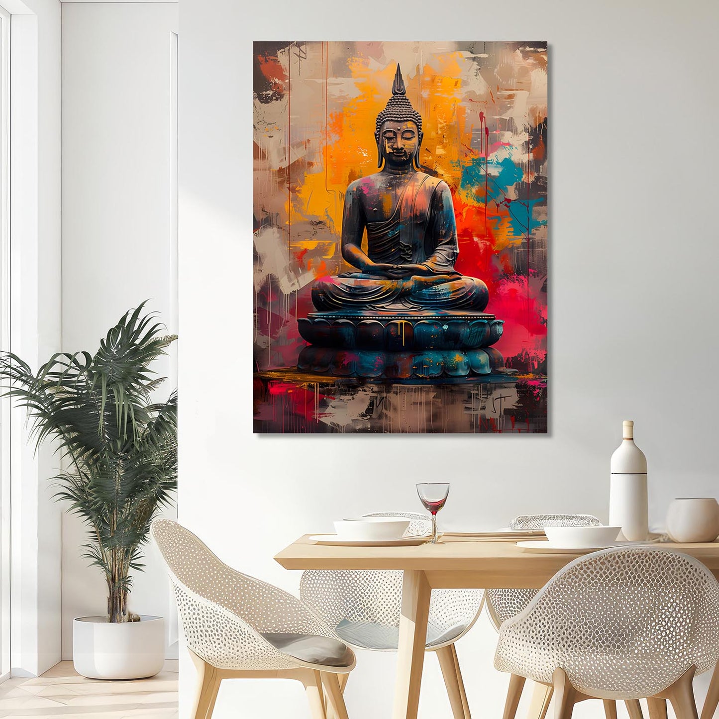 Buddha Canvas Art Print: Divine Serenity for Every Space