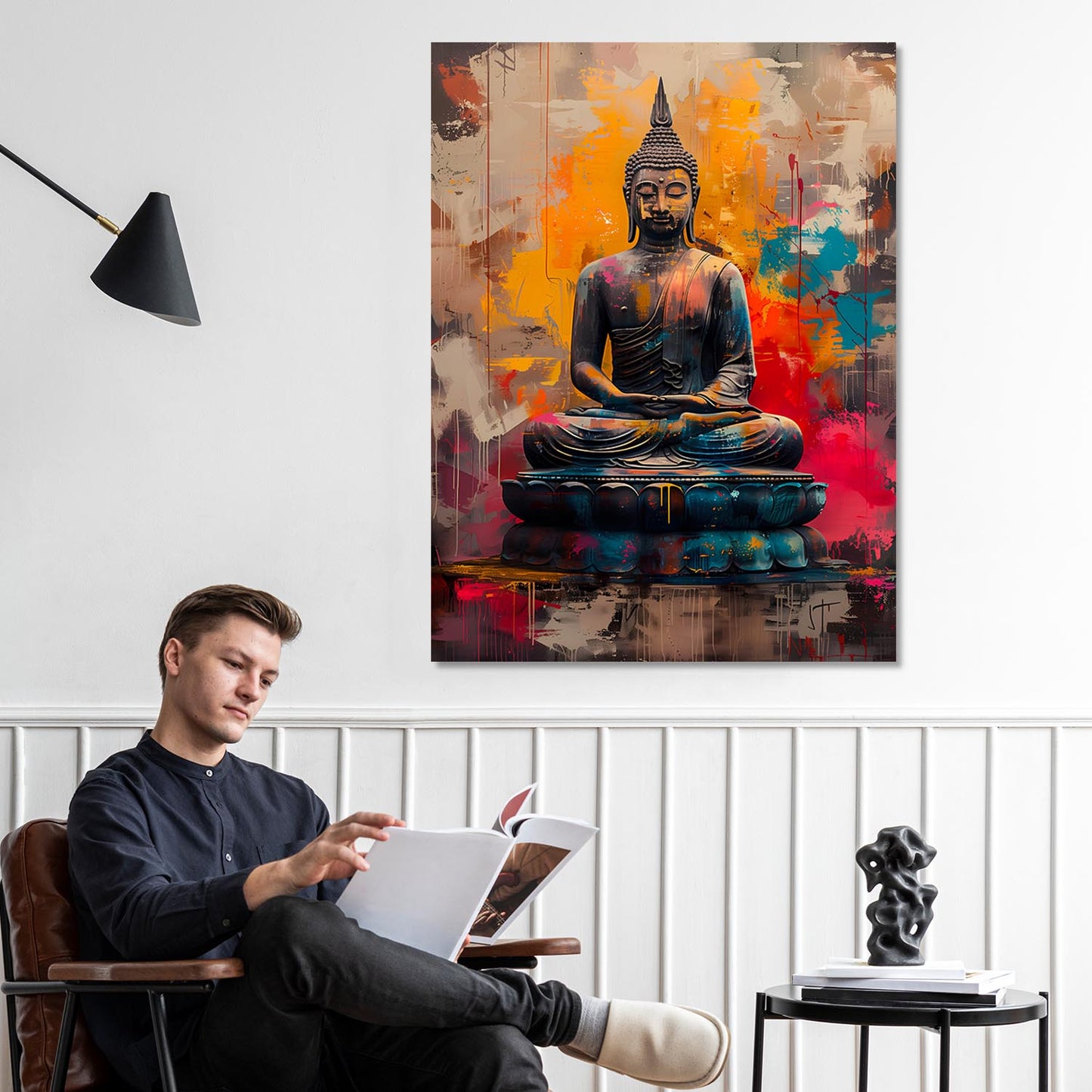 Buddha Canvas Art Print: Divine Serenity for Every Space