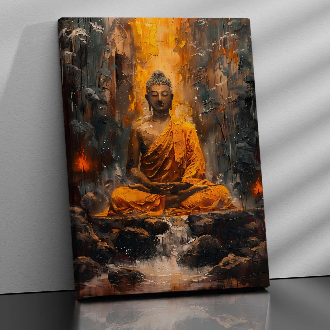 Buddha Canvas Art Print: Divine Serenity for Every Space