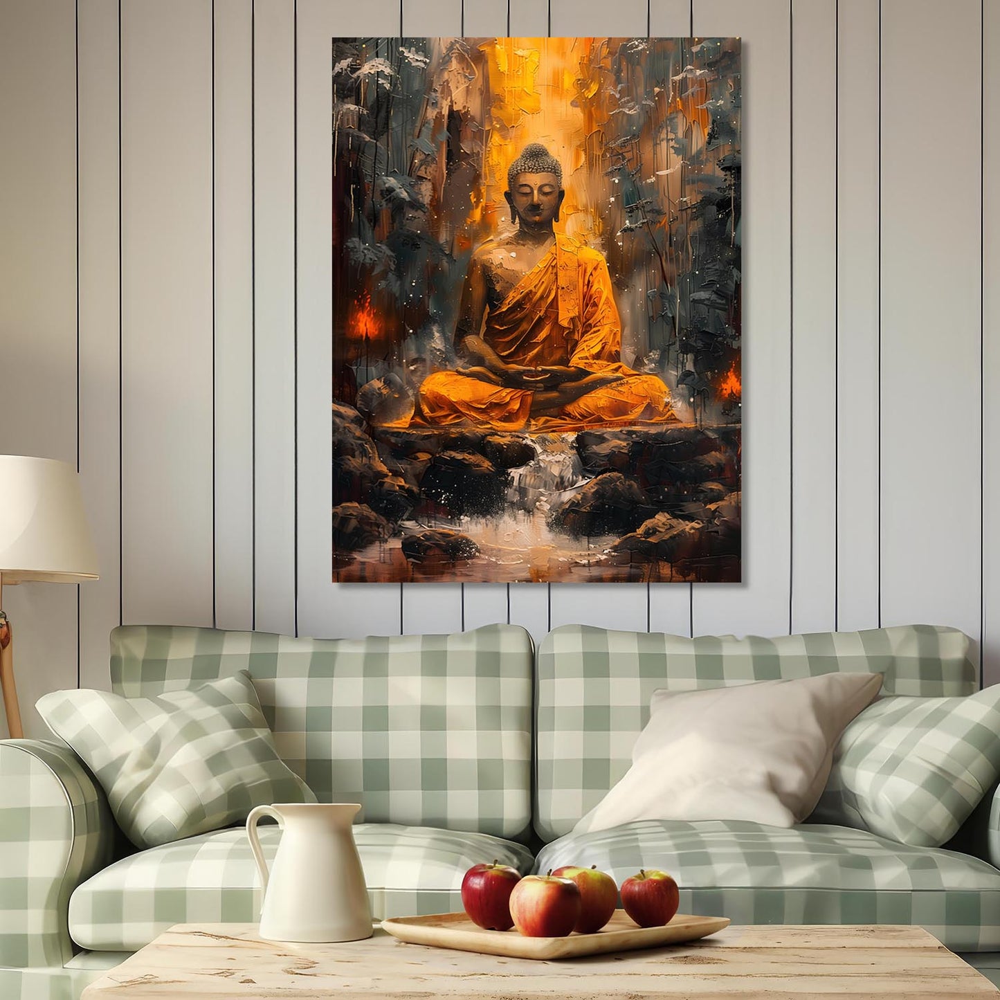 Buddha Canvas Art Print: Divine Serenity for Every Space