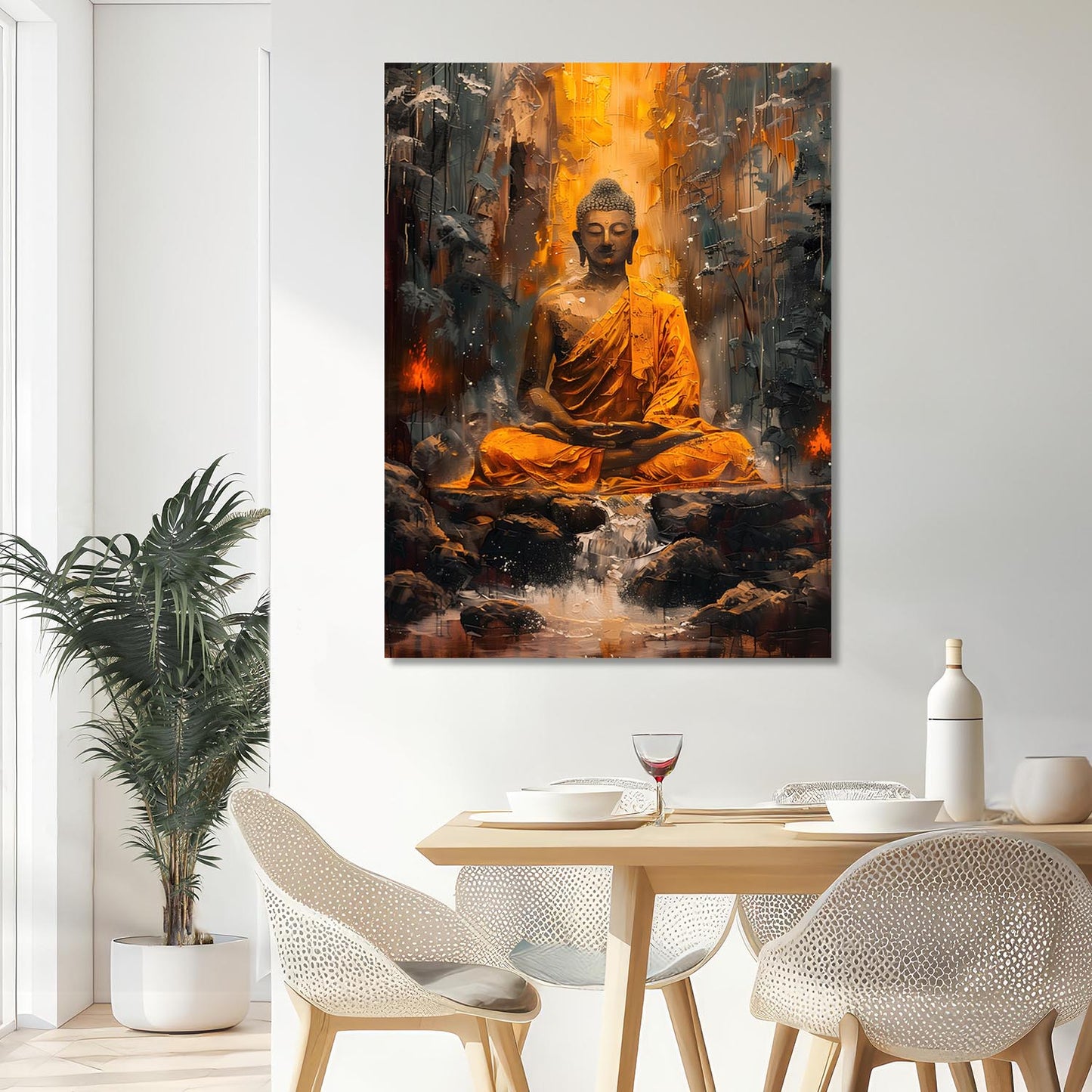 Buddha Canvas Art Print: Divine Serenity for Every Space