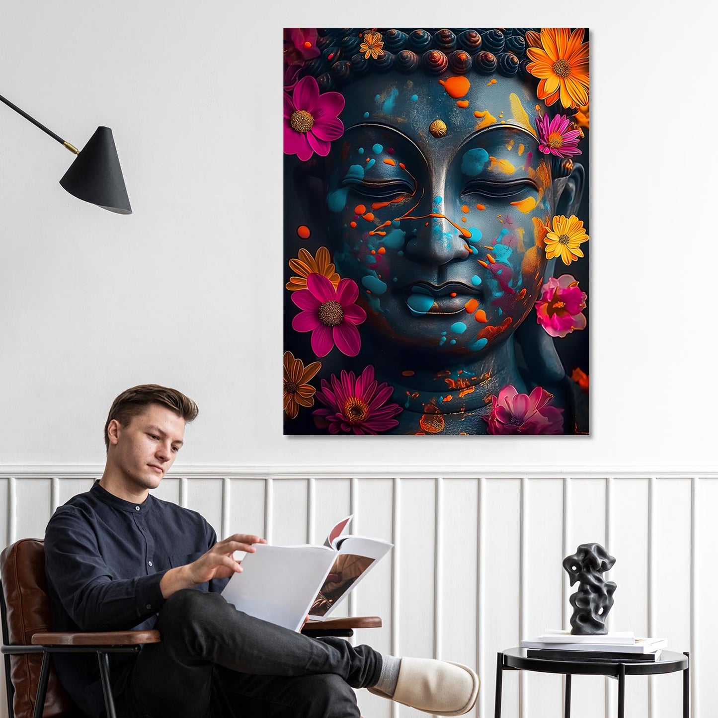 Buddha Canvas Art Print: Divine Serenity for Every Space