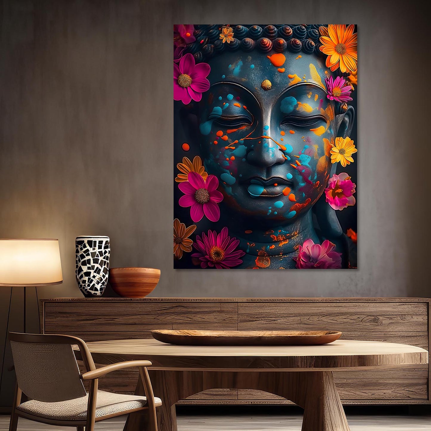 Buddha Canvas Art Print: Divine Serenity for Every Space