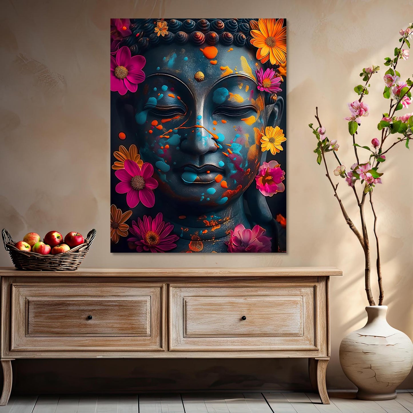 Buddha Canvas Art Print: Divine Serenity for Every Space