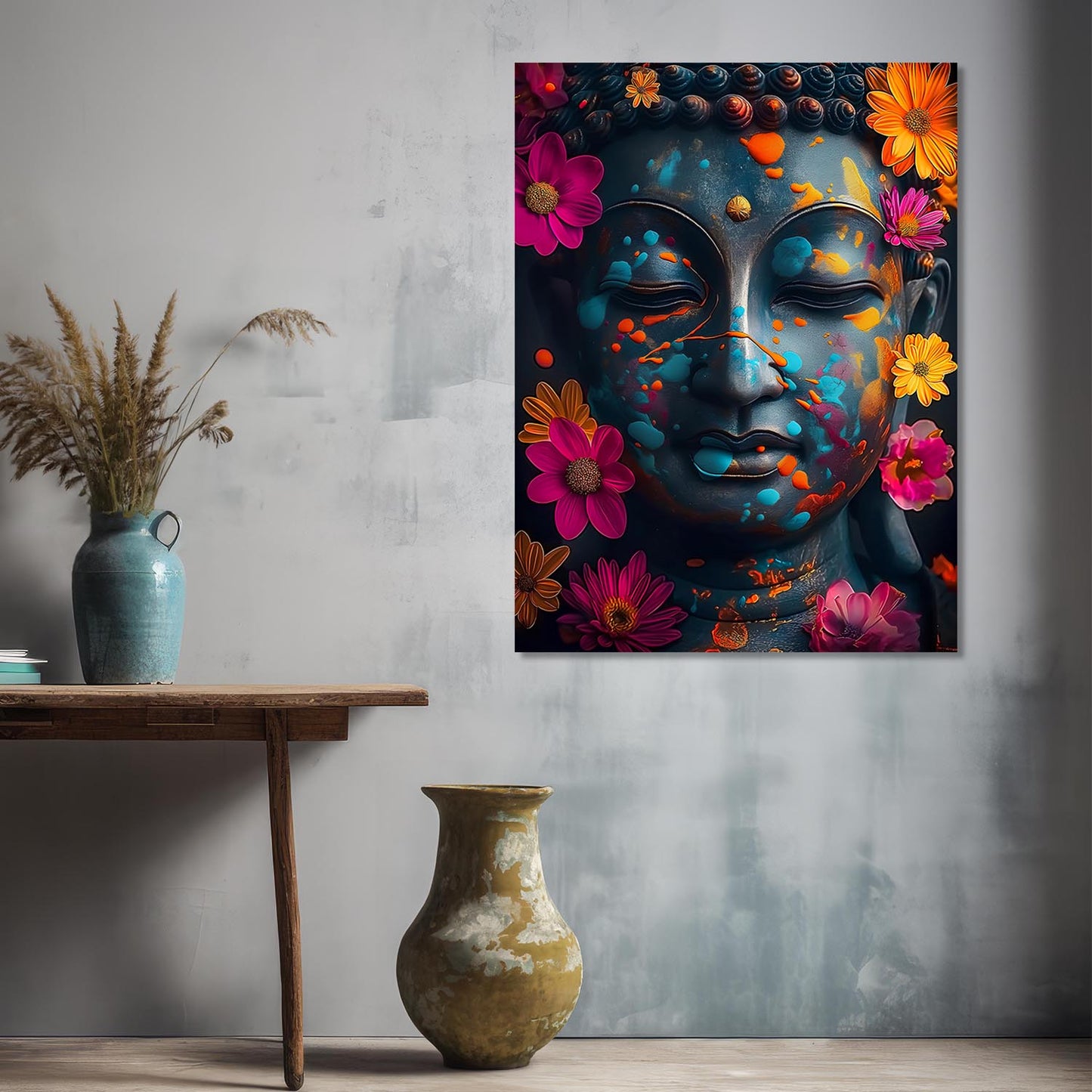 Buddha Canvas Art Print: Divine Serenity for Every Space