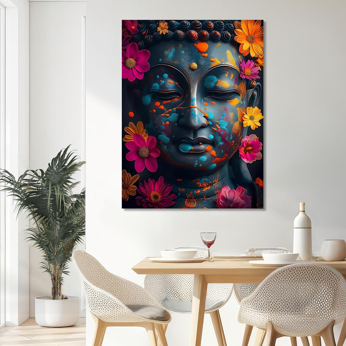 Buddha Canvas Art Print: Divine Serenity for Every Space