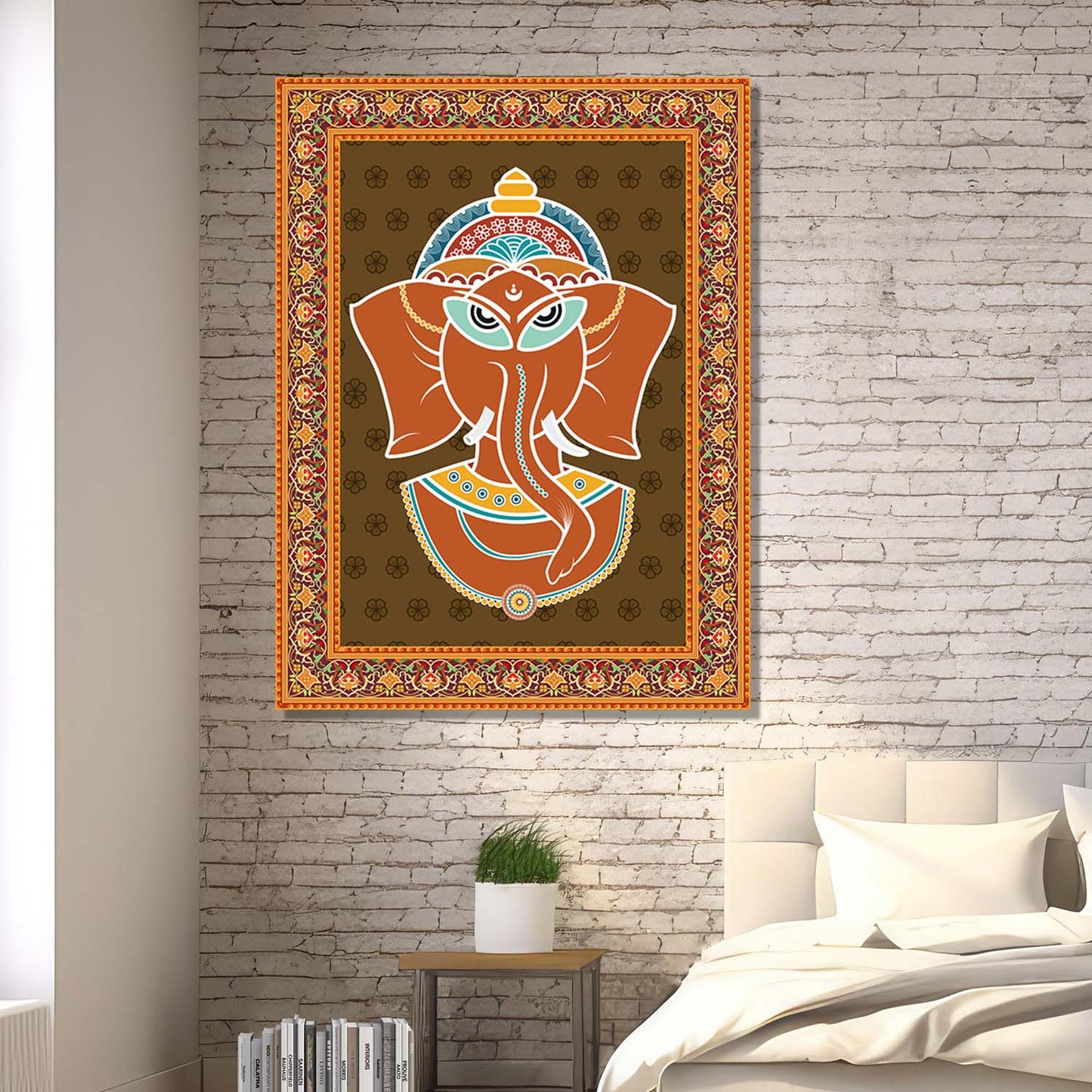 Gond Wall Art For Home Decor Canvas Painting