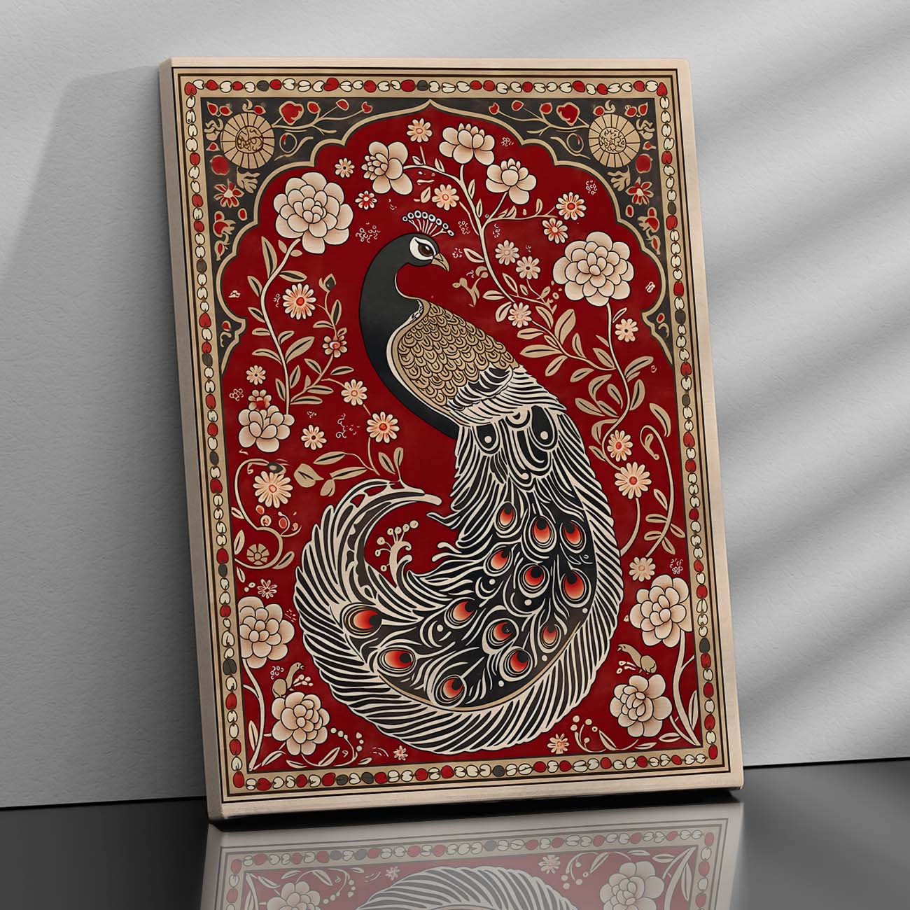 Kalamkari Wall Art For Home Decor Canvas Painting Wall Decor