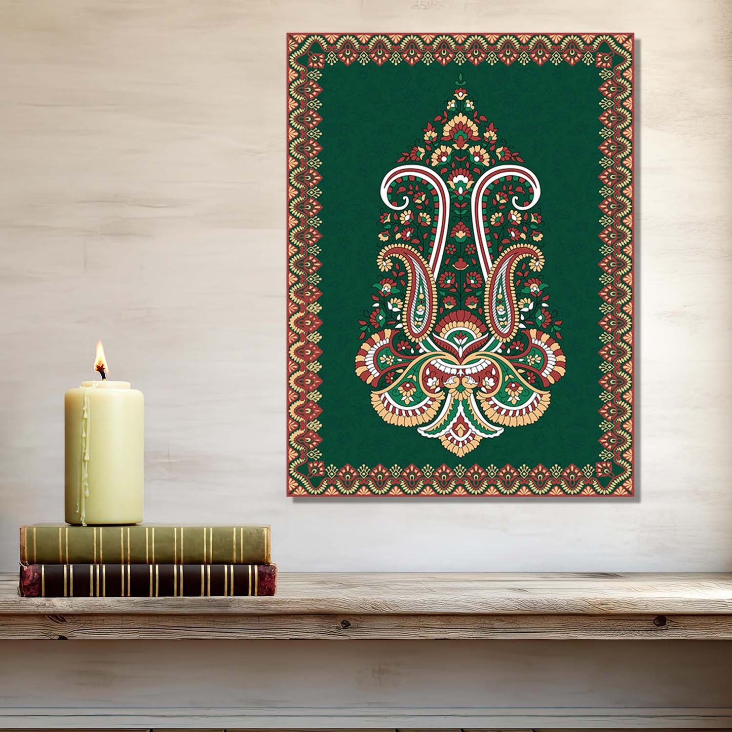 Kalamkari Wall Art For Home Decor Canvas Painting Wall Decor