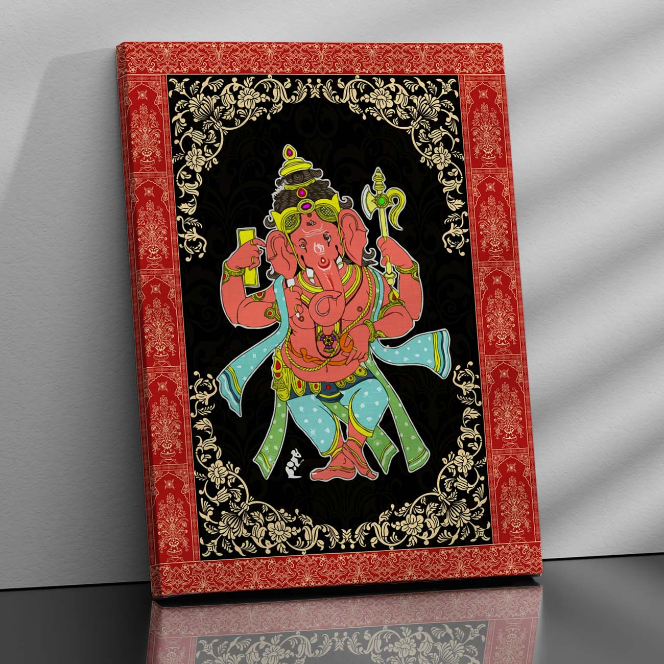 Pattachitra Wall Art For Home Décor Canvas Painting Religious Wall Décor