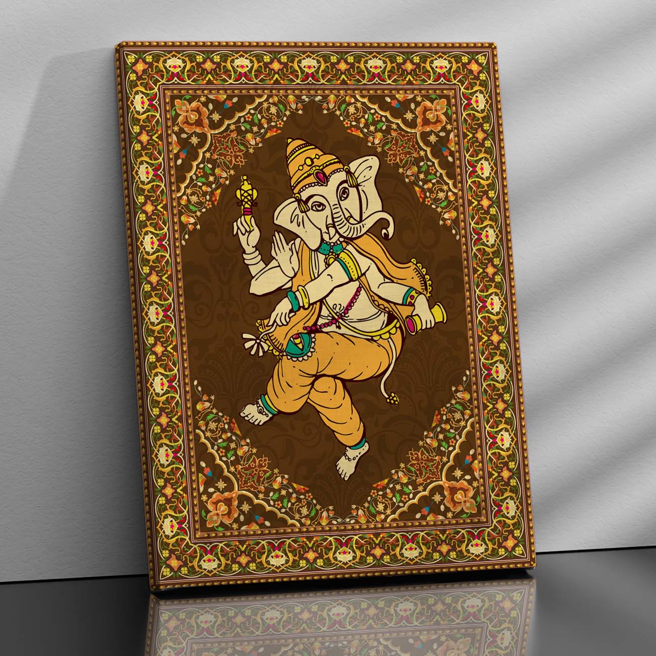 Pattachitra Wall Art For Home Décor Canvas Painting Religious Wall Décor