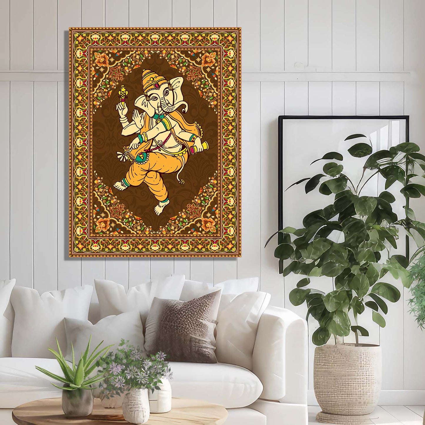 Pattachitra Wall Art For Home Décor Canvas Painting Religious Wall Décor