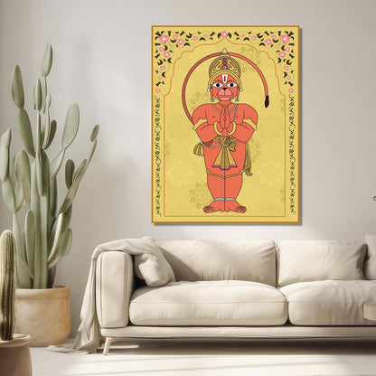 Pattachitra Wall Art For Home Décor Canvas Painting Religious Wall Décor