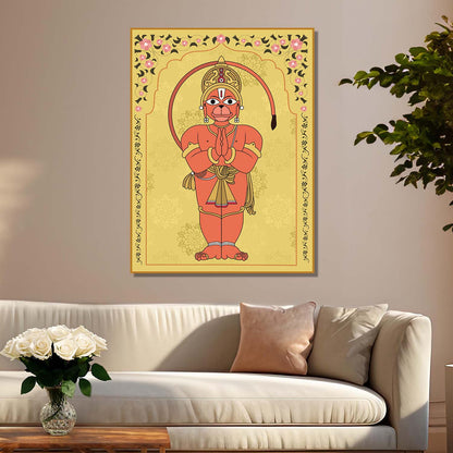 Pattachitra Wall Art For Home Décor Canvas Painting Religious Wall Décor