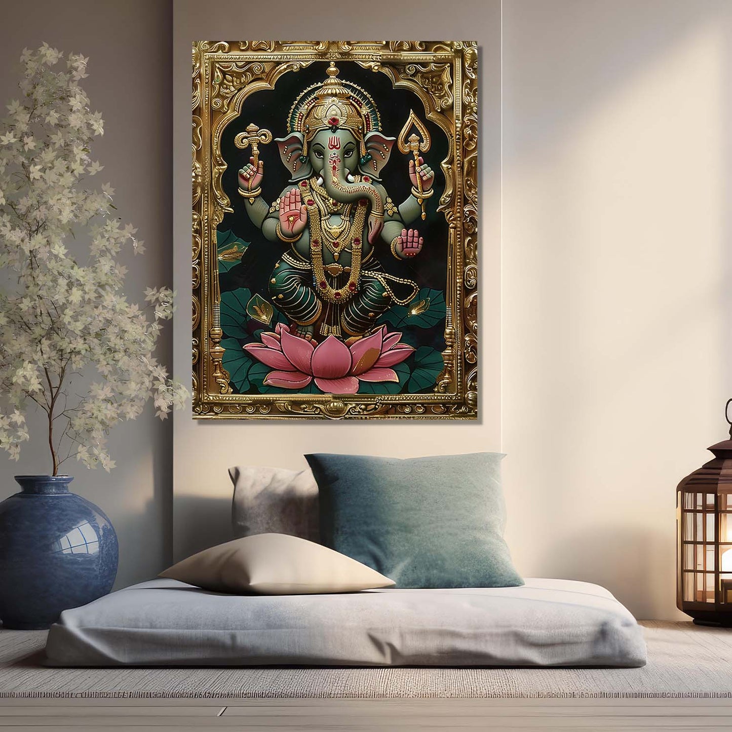 Tanjore Wall Art For Home Décor Canvas Painting Wall Décor