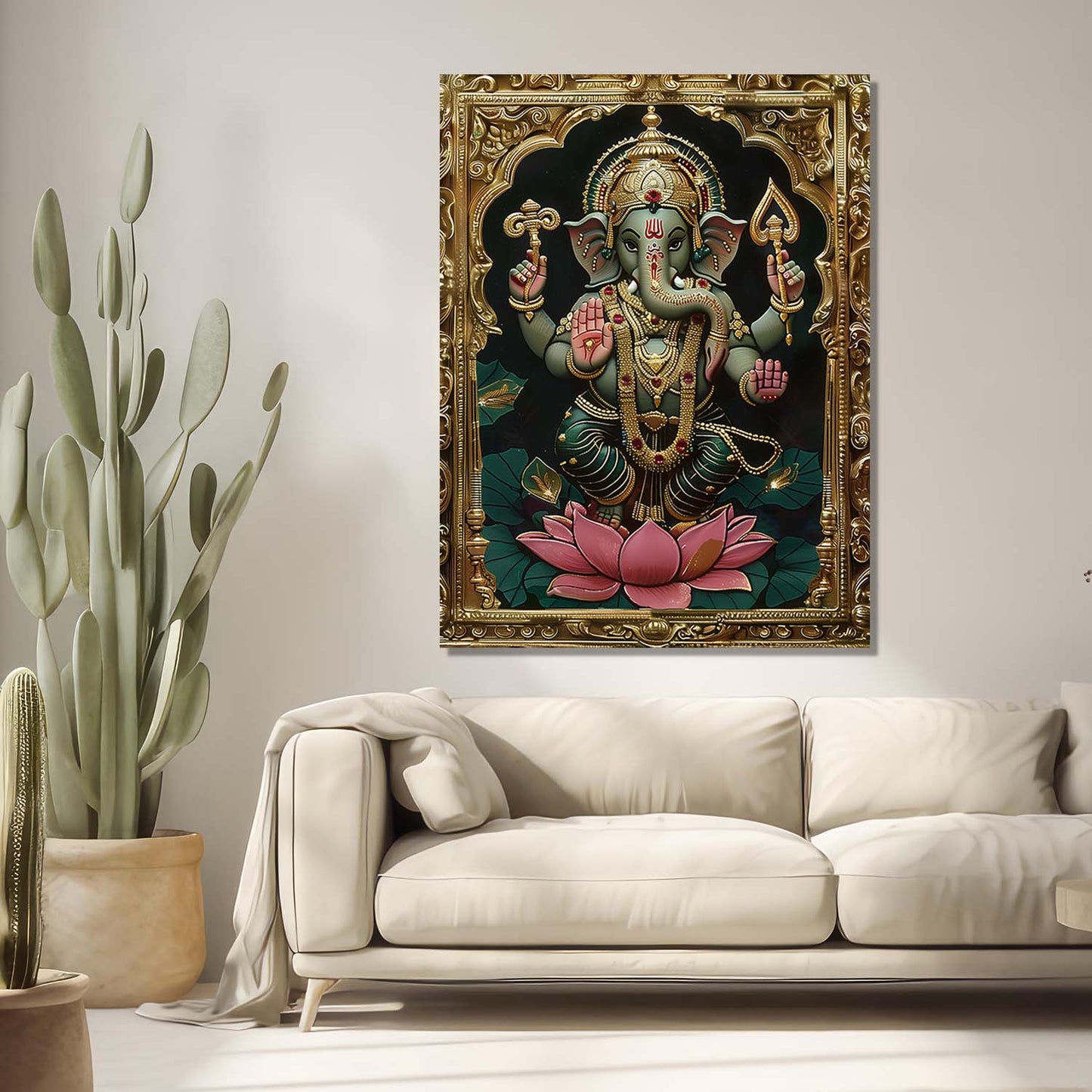 Tanjore Wall Art For Home Décor Canvas Painting Wall Décor