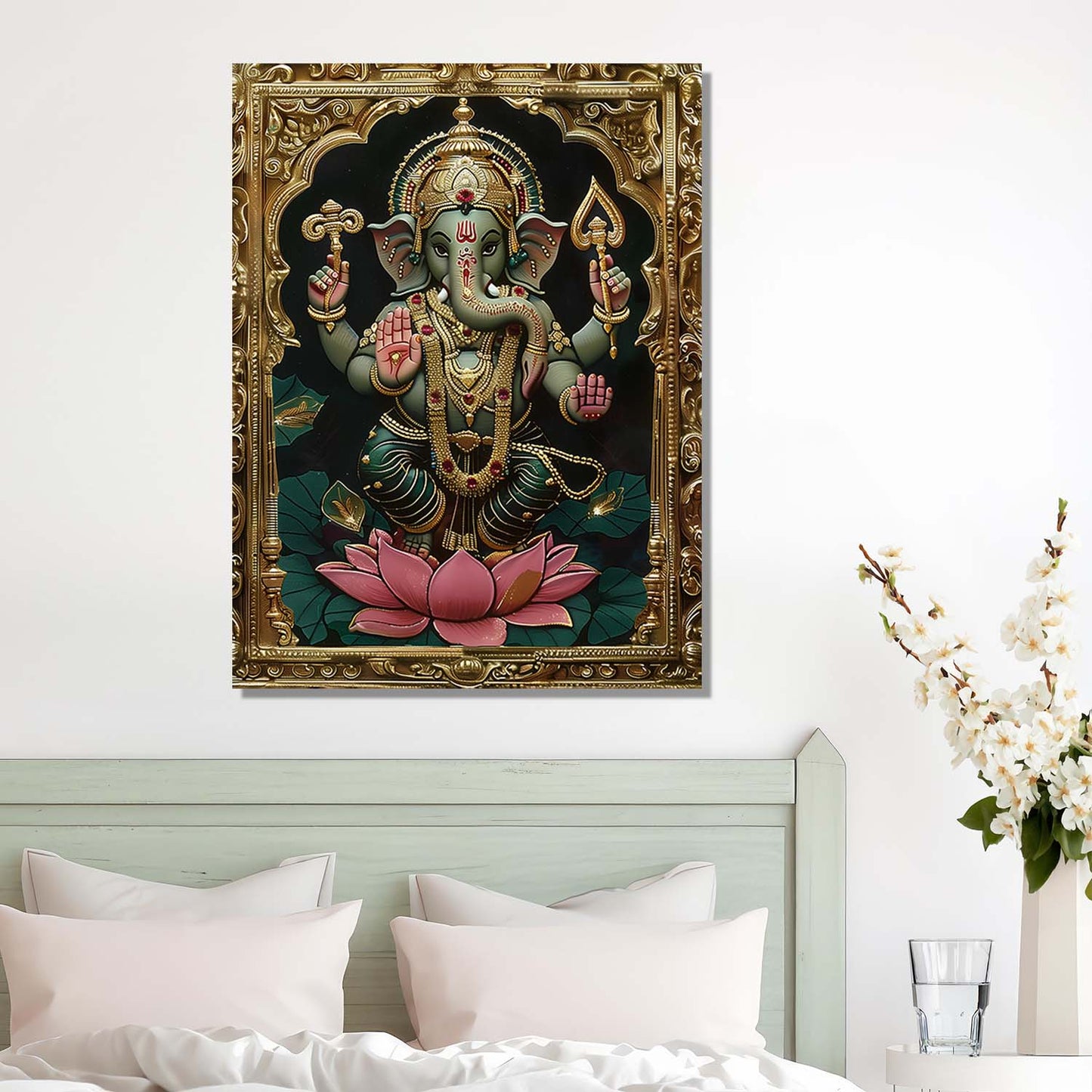 Tanjore Wall Art For Home Décor Canvas Painting Wall Décor