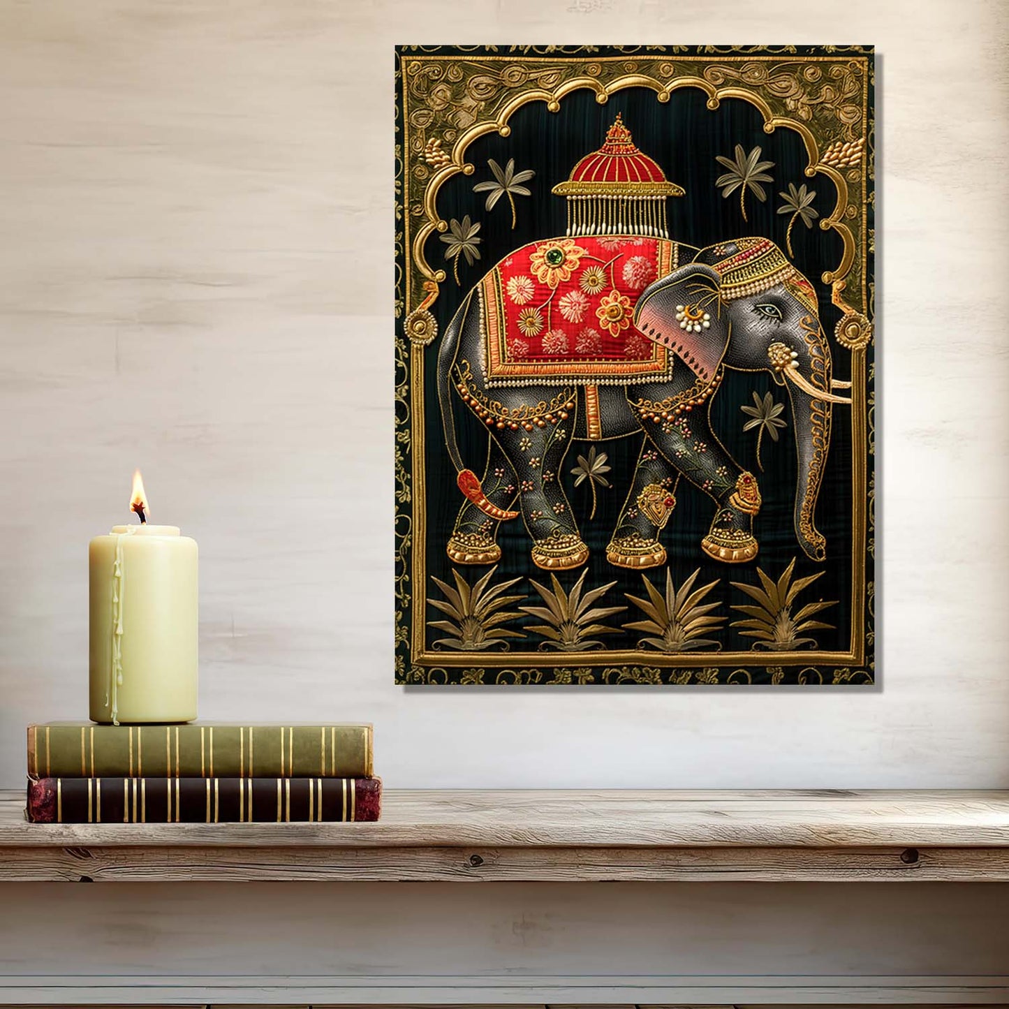 Tanjore Wall Art For Home Décor Canvas Painting Wall Décor