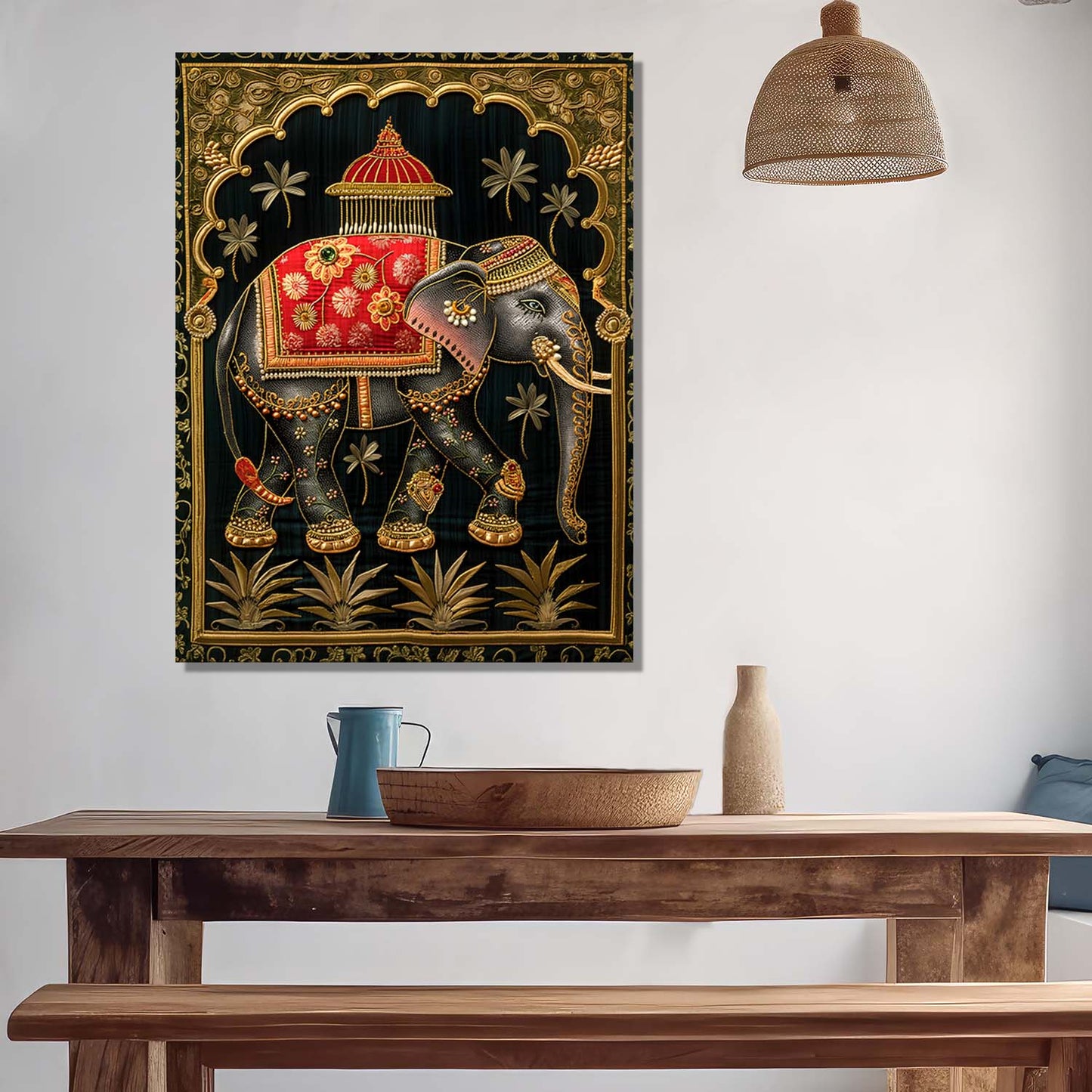 Tanjore Wall Art For Home Décor Canvas Painting Wall Décor