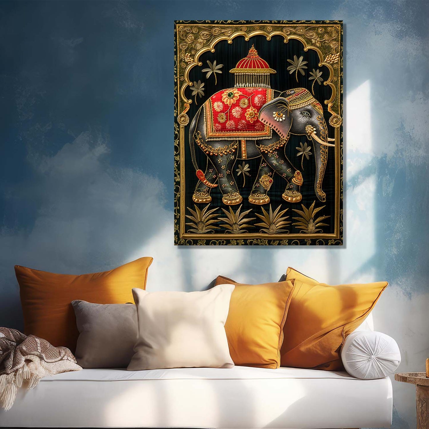 Tanjore Wall Art For Home Décor Canvas Painting Wall Décor