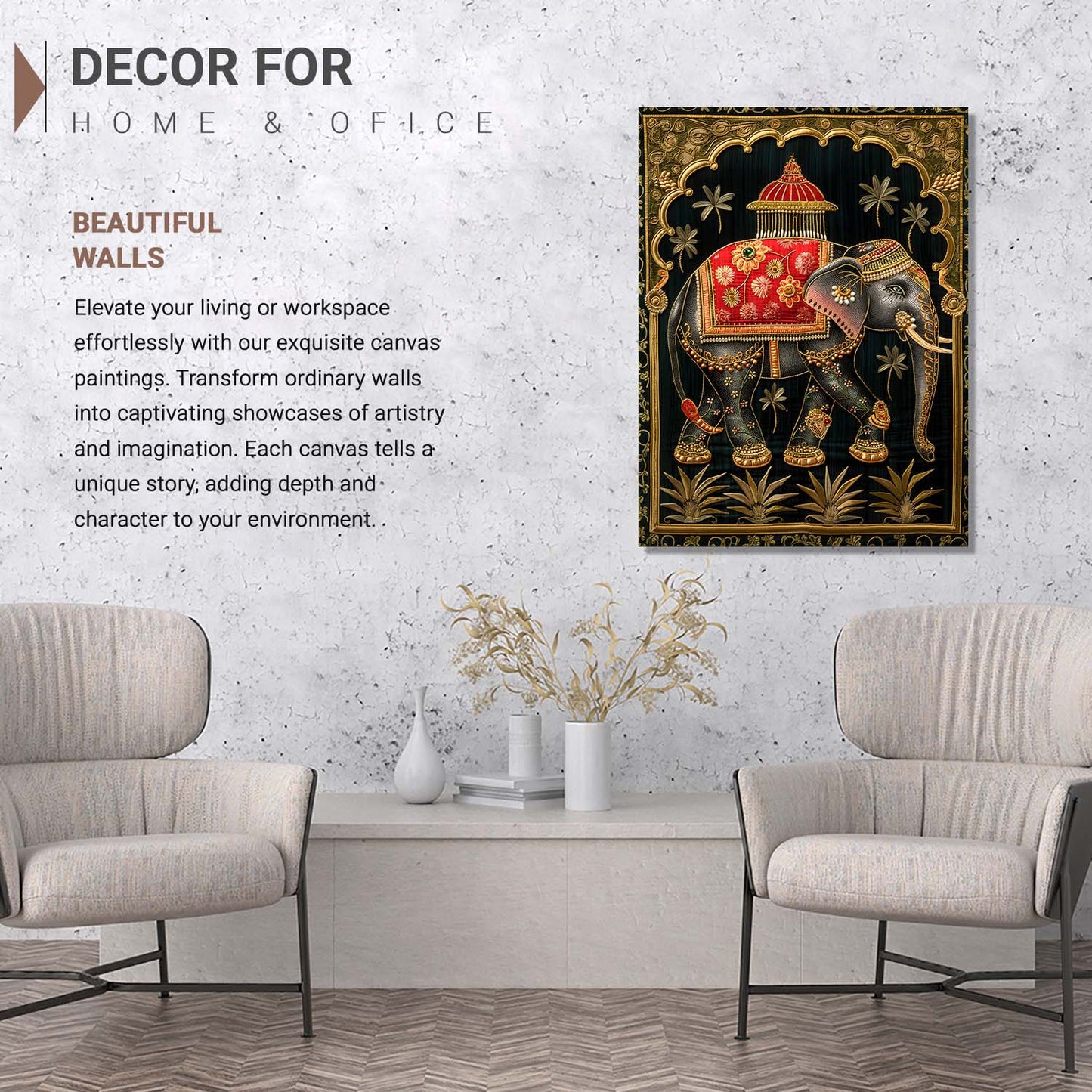 Tanjore Wall Art For Home Décor Canvas Painting Wall Décor