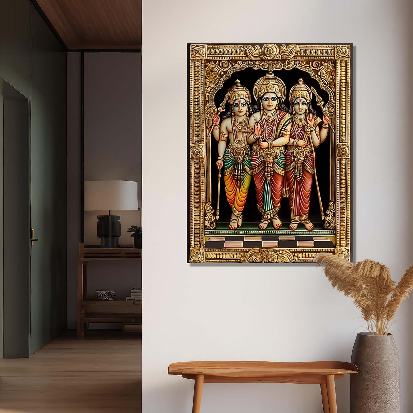 Tanjore Wall Art For Home Décor Canvas Painting Wall Décor