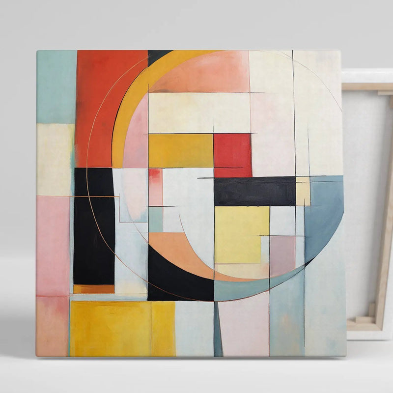 Vibrant Abstract Art Canvas Print for Living Room Bedroom Home and Office Wall Decor