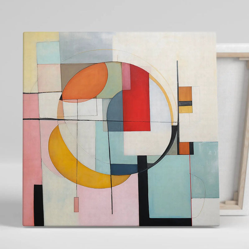 Vibrant Abstract Art Canvas Print for Living Room Bedroom Home and Office Wall Decor