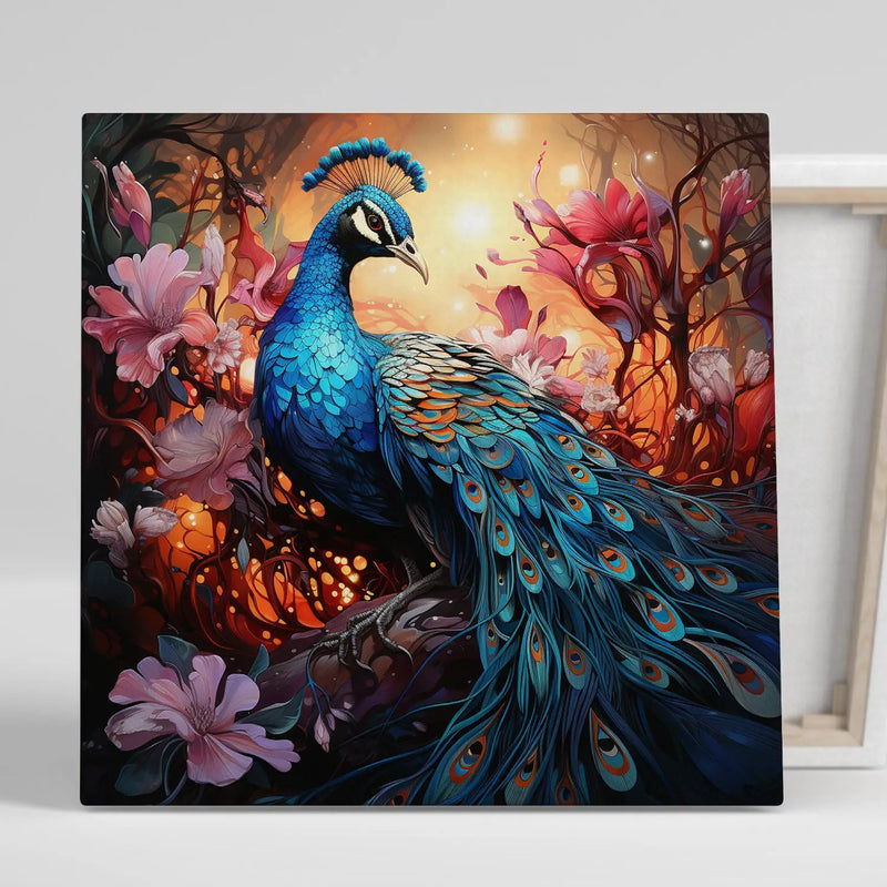 Vibrant Abstract Art Canvas Print for Living Room Bedroom Home and Office Wall Decor