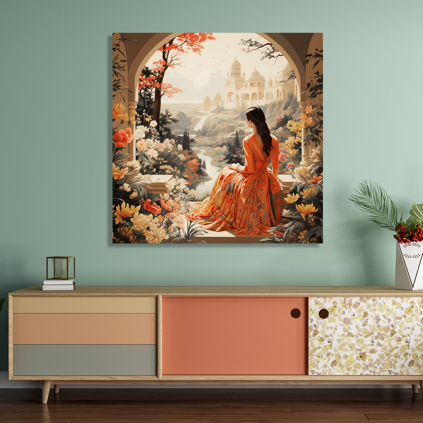 Modern Art Canvas Print for Living Room Bedroom Home and Office Wall Decor