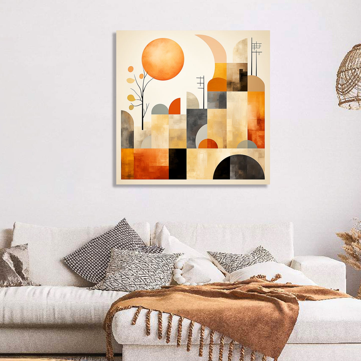 Modern Art Canvas Print for Living Room Bedroom Home and Office Wall Decor