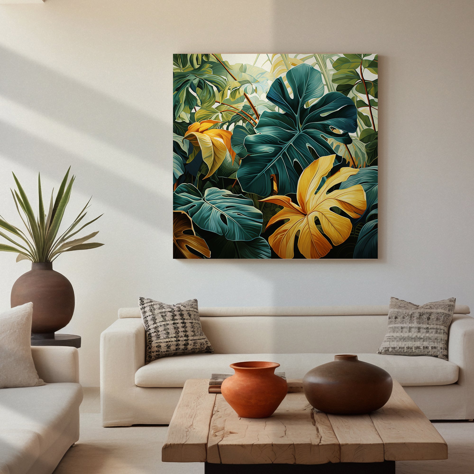 Canvas painting deals for living room