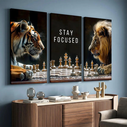 Motivational Canvas Art Print Set