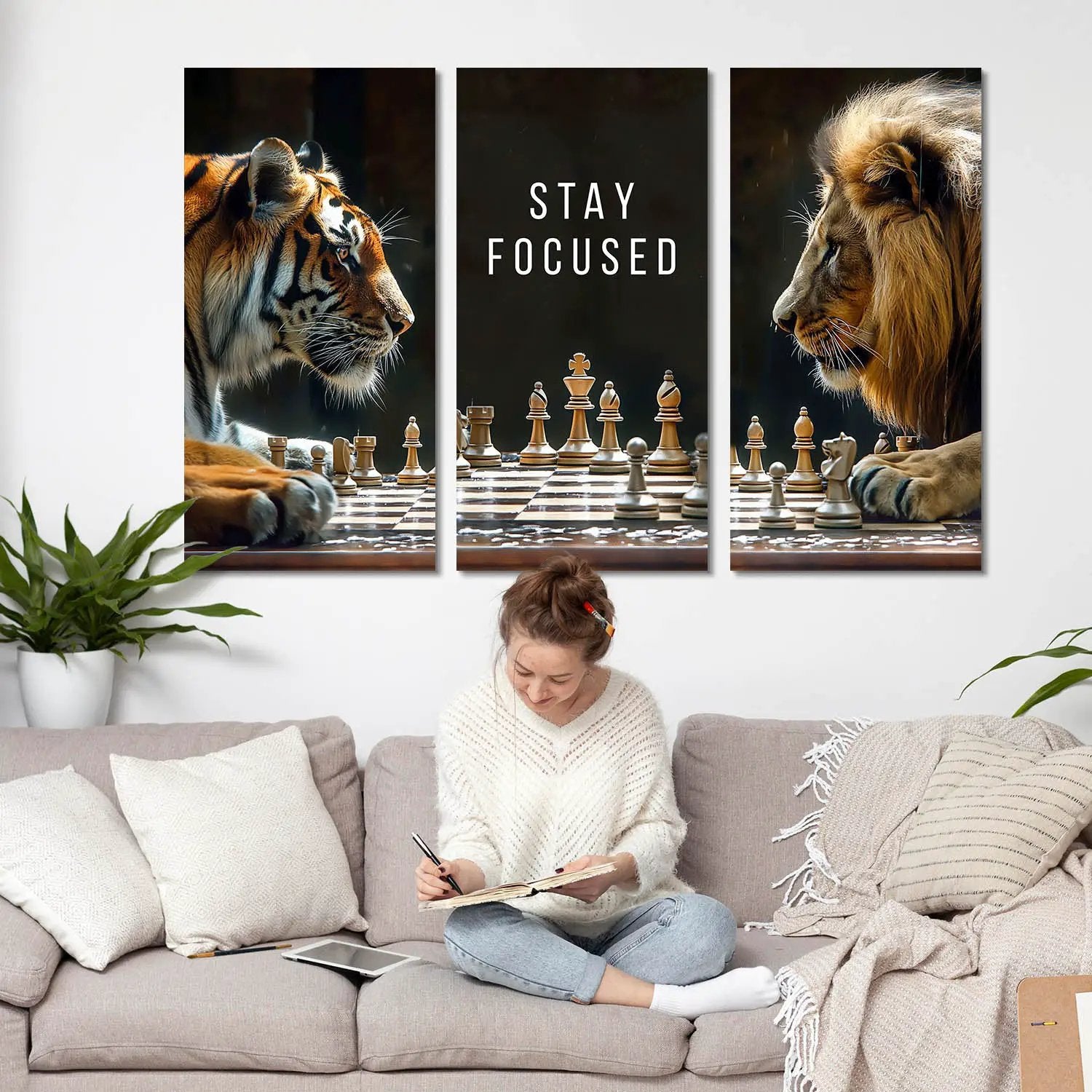 Motivational Canvas Art Set canvas painting wall painting wall – Kotart