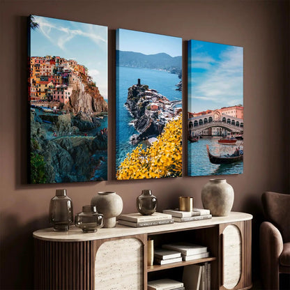City View Canvas Art Print Set For Home Decor