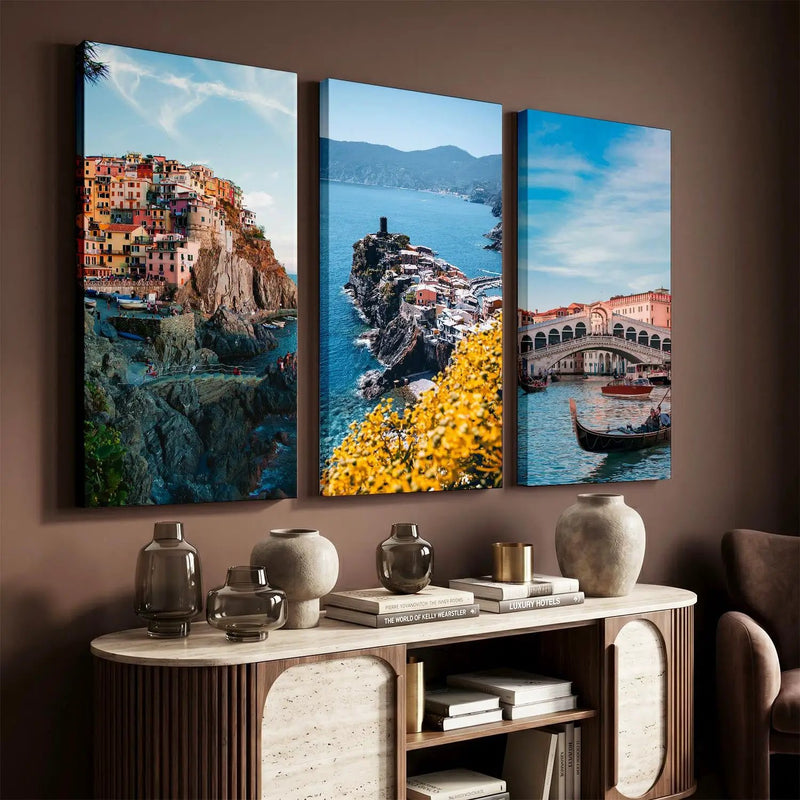 City View Canvas Art Print Set For Home Decor