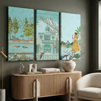 Traditional Art Wall Canvas For Home Décor And Living Room