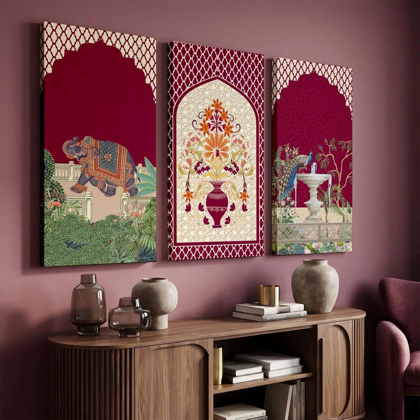 Traditional Art Wall Canvas For Home Décor And Living Room