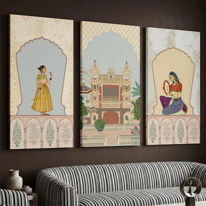Traditional Art Wall Canvas For Home Décor And Living Room