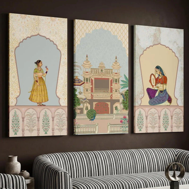Traditional Art Wall Canvas For Home Décor And Living Room