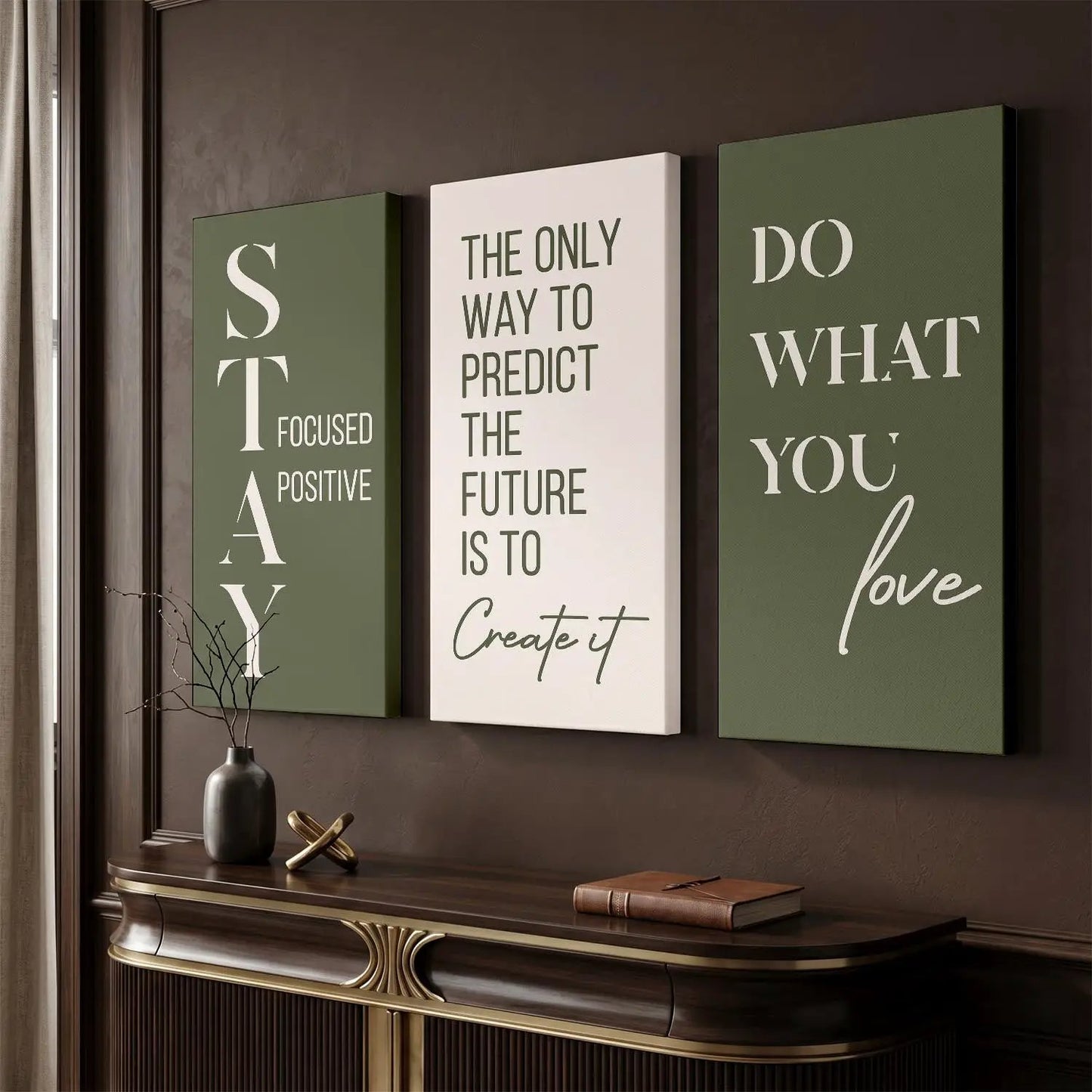 Motivational Wall Canvas For Home Décor And Living Room