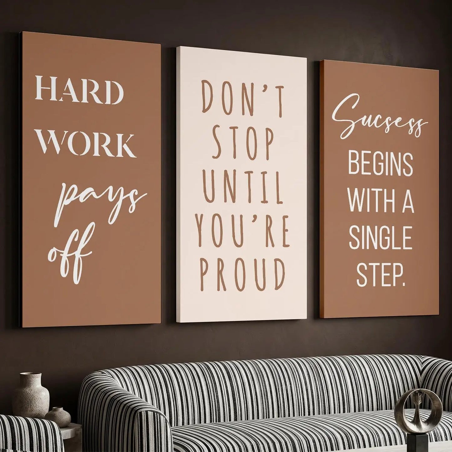 Motivational Wall Canvas For Home Décor And Living Room