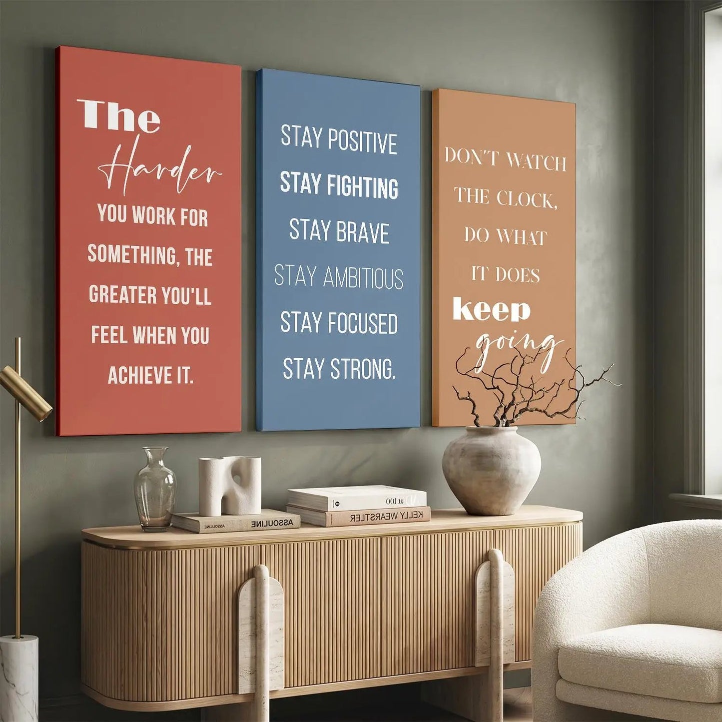 Motivational Wall Canvas For Home Décor And Living Room