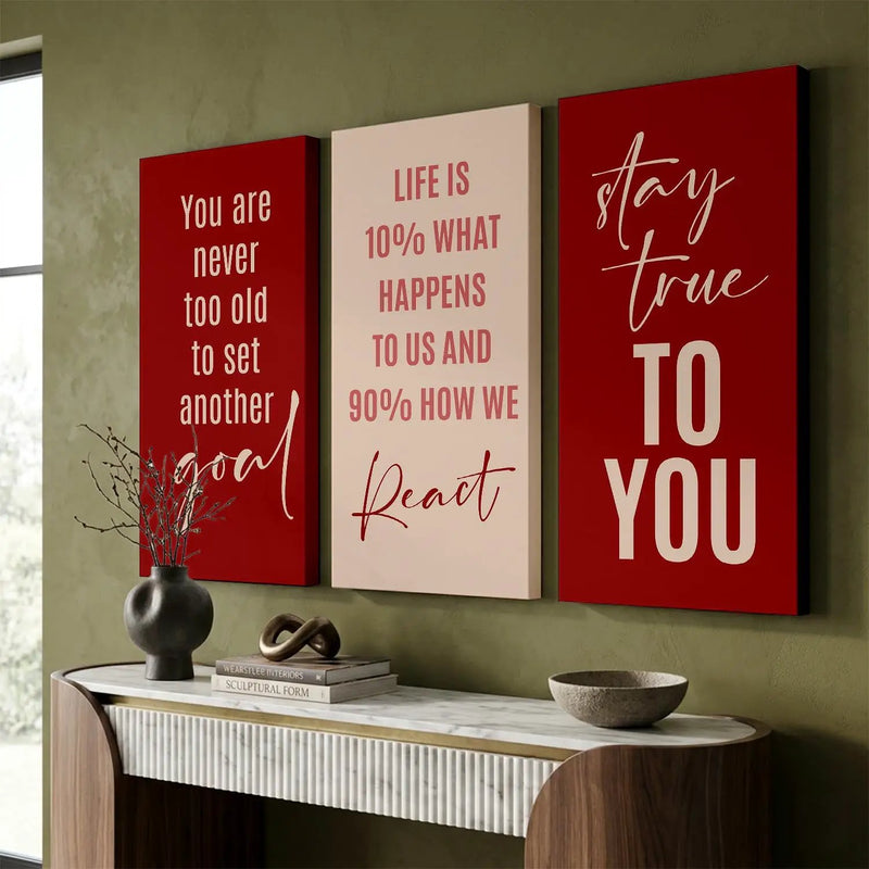 Motivational Wall Canvas For Home Décor And Living Room