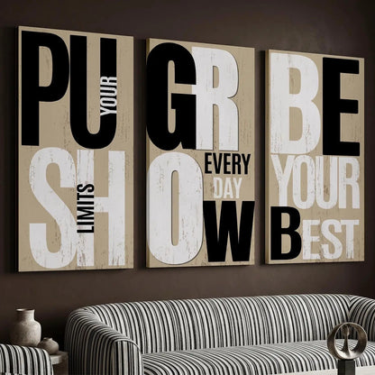 Motivational Wall Canvas For Home Décor And Living Room