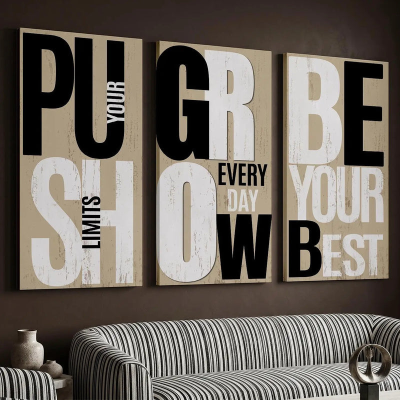 Motivational Wall Canvas For Home Décor And Living Room