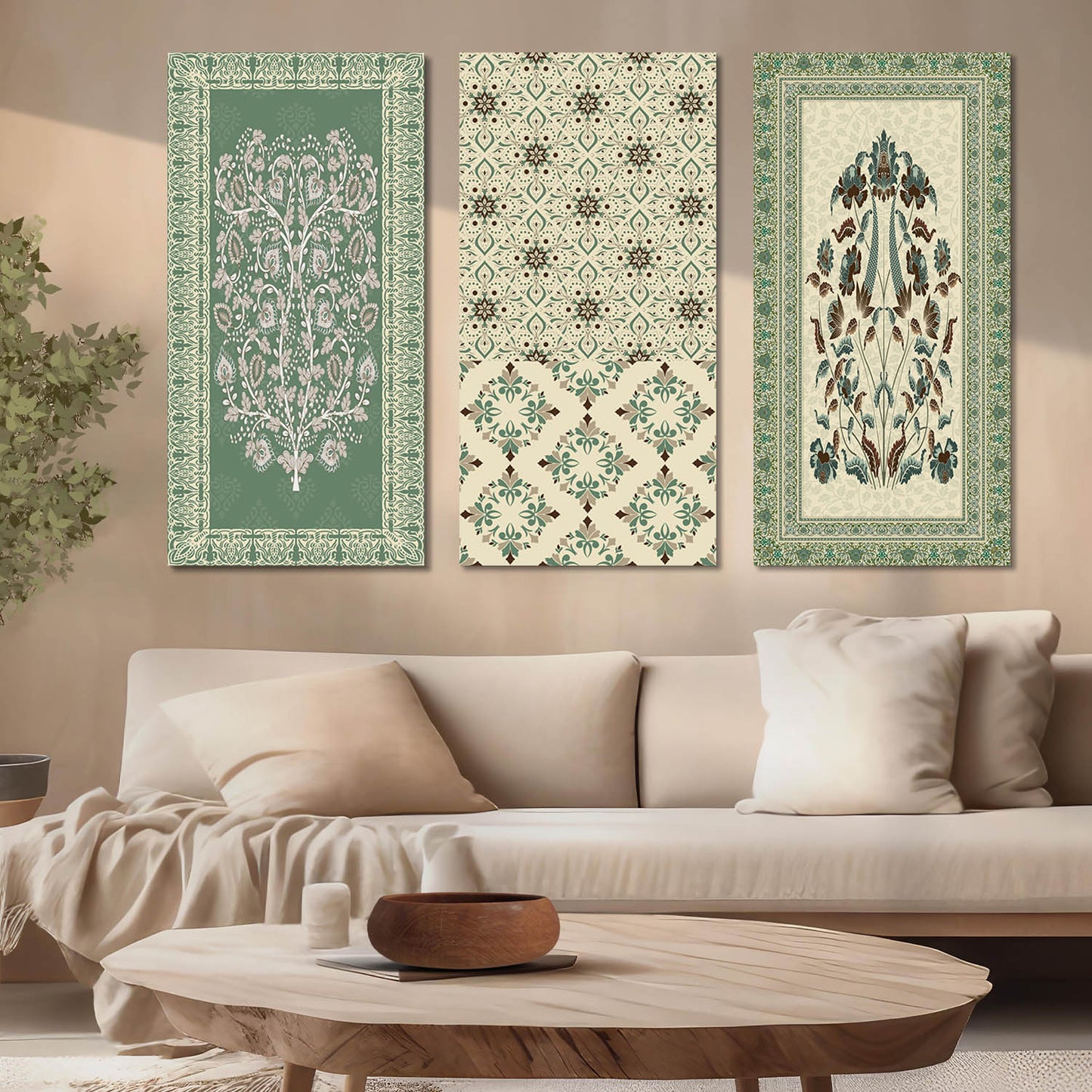 Pattern Wall Art Canvas, Wall Print for Living Room Wall Decoration