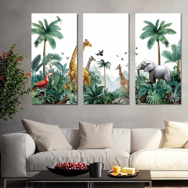 Nature Wall Art Canvas, Wall Print for Living Room Wall Decoration
