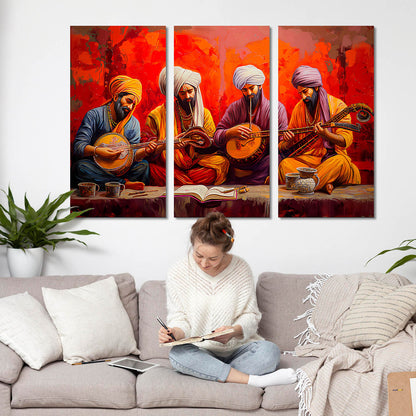 Indian Traditional Wall Art Canvas, Wall Print for Living Room Wall Decoration